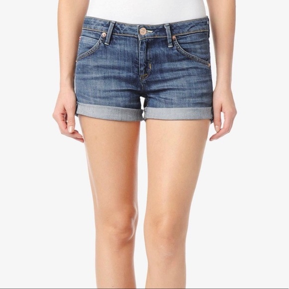 Hudson Jeans Pants - Hudson Hampton Cuffed Denim Shorts